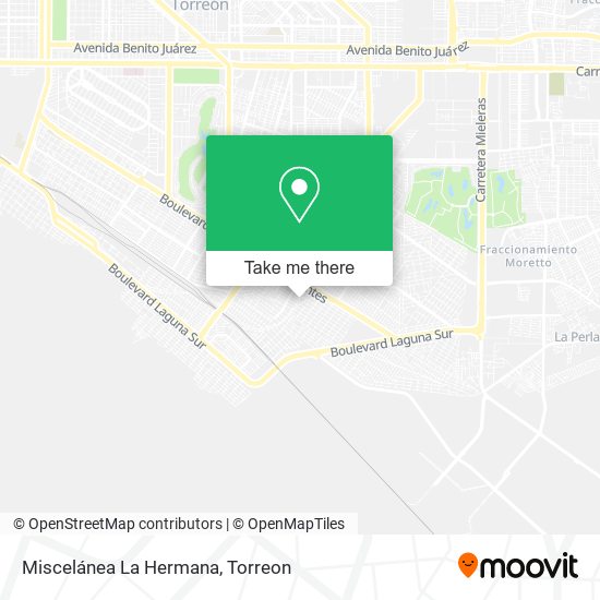 Mapa de Miscelánea La Hermana
