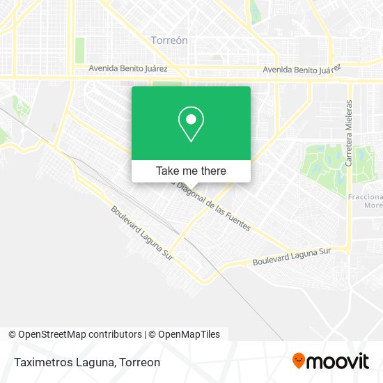 Mapa de Taximetros Laguna