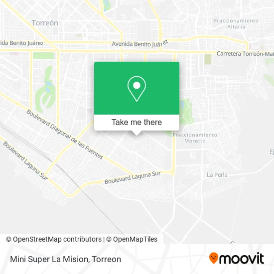 Mini Super La Mision map