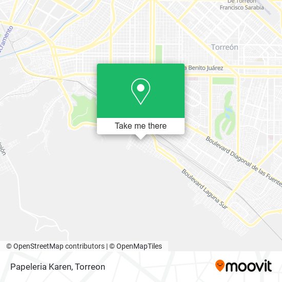 Mapa de Papeleria Karen