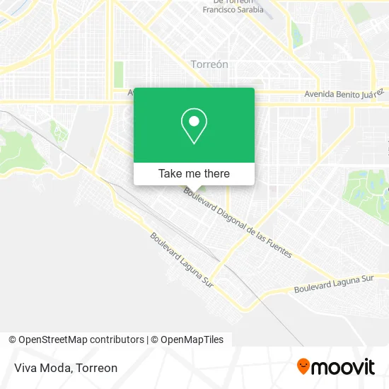 Mapa de Viva Moda
