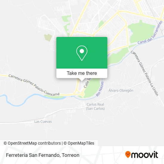 Ferreteria San Fernando map