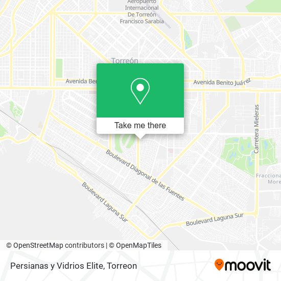 Persianas y Vidrios Elite map