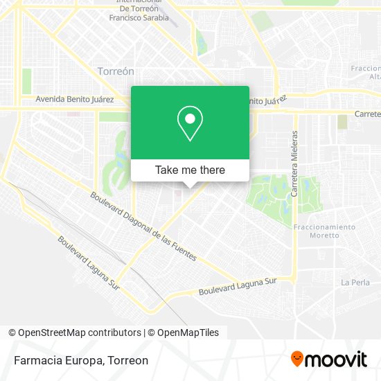 Mapa de Farmacia Europa