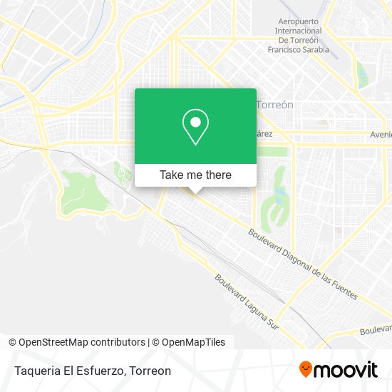 Taqueria El Esfuerzo map