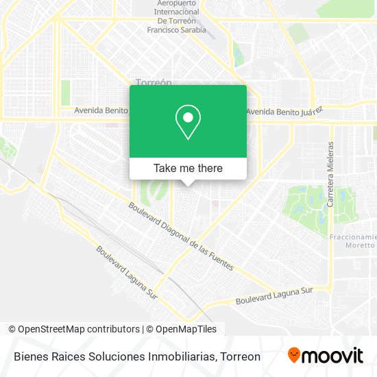 Bienes Raices Soluciones Inmobiliarias map
