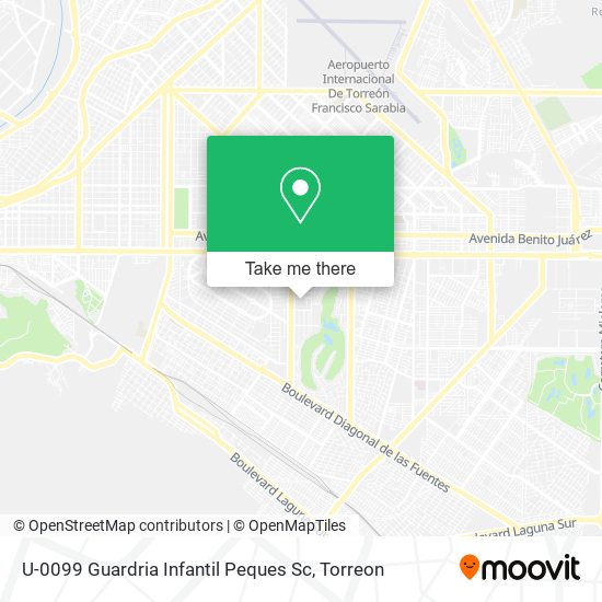 U-0099 Guardria Infantil Peques Sc map