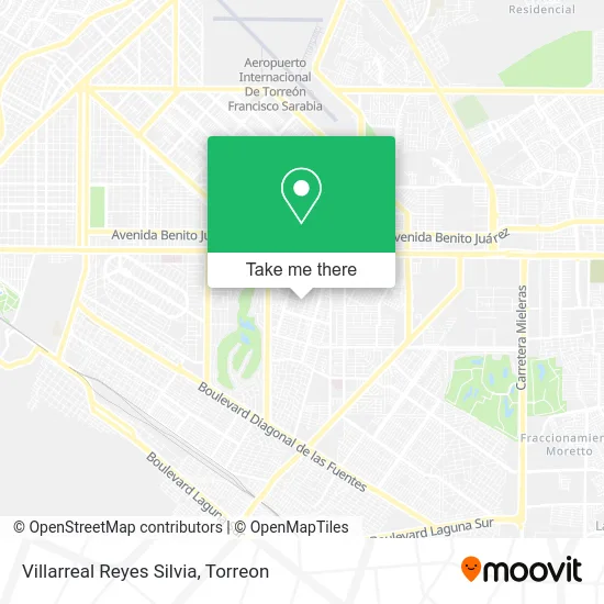 Villarreal Reyes Silvia map