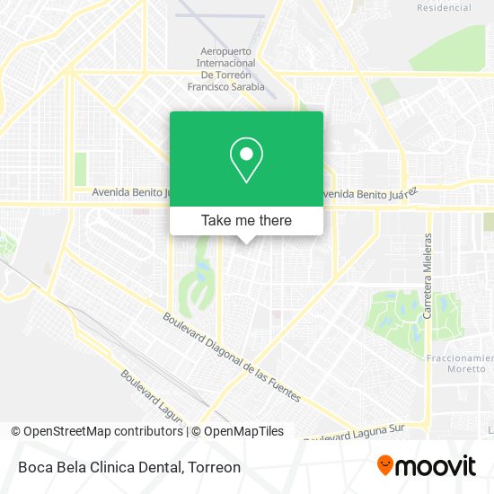 Boca Bela Clinica Dental map