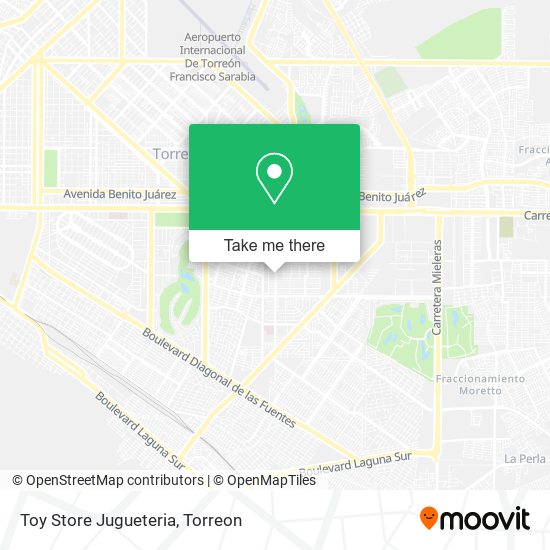 Mapa de Toy Store Jugueteria