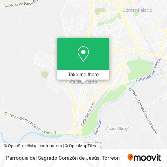 Parroquia del Sagrado Corazón de Jesús map
