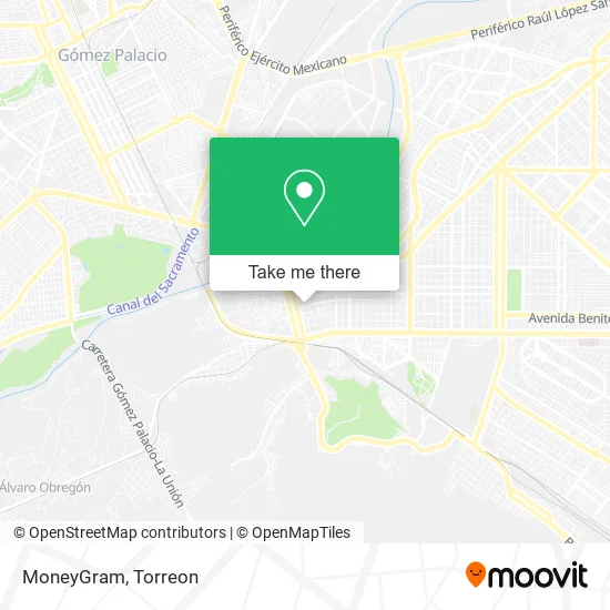 MoneyGram map