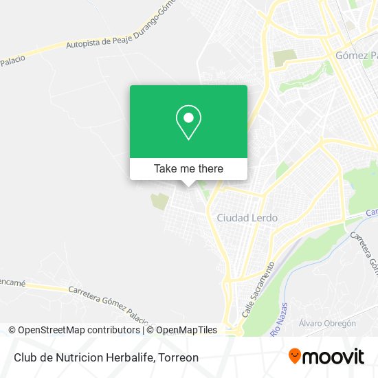 Club de Nutricion Herbalife map