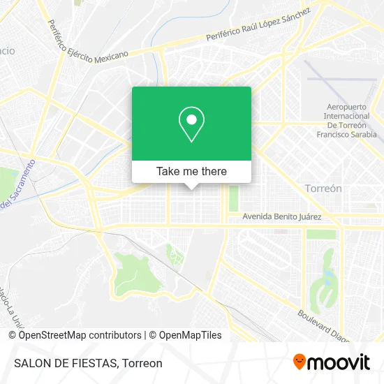 SALON DE FIESTAS map