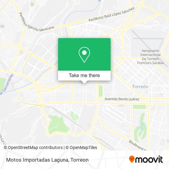 Mapa de Motos Importadas Laguna