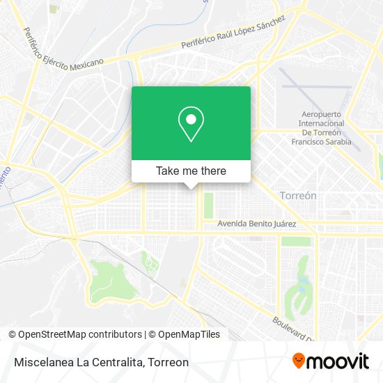 Miscelanea La Centralita map