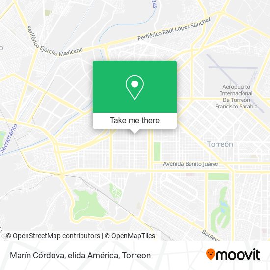 Mapa de Marín Córdova, elida América