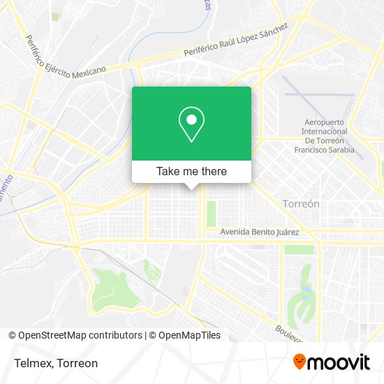 Telmex map