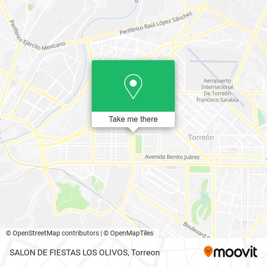 SALON DE FIESTAS LOS OLIVOS map
