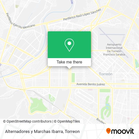 Mapa de Alternadores y Marchas Ibarra