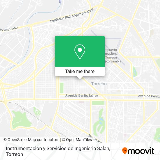 Instrumentacion y Servicios de Ingenieria Salan map