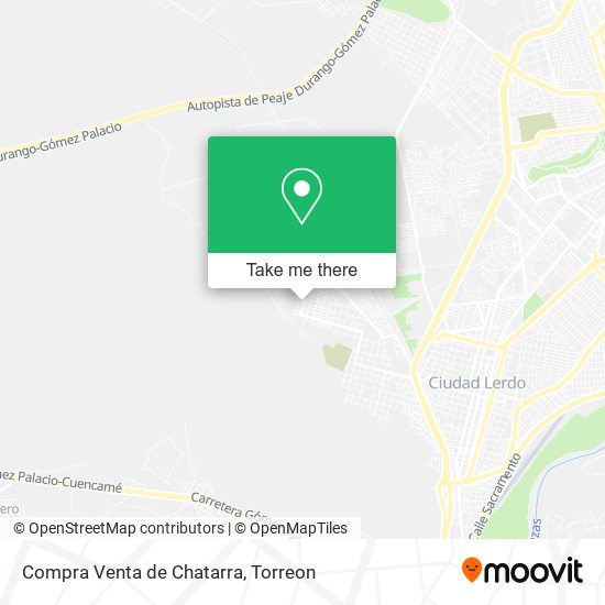Mapa de Compra Venta de Chatarra