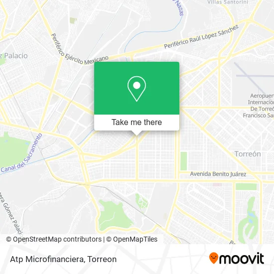 Atp Microfinanciera map