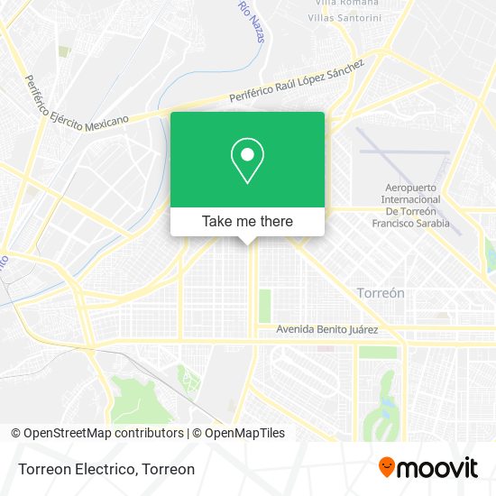 Mapa de Torreon Electrico
