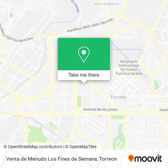 Venta de Menudo Los Fines de Semana map