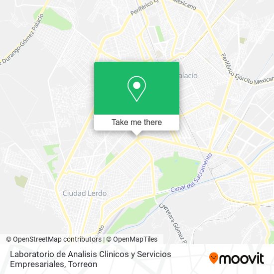 Laboratorio de Analisis Clinicos y Servicios Empresariales map