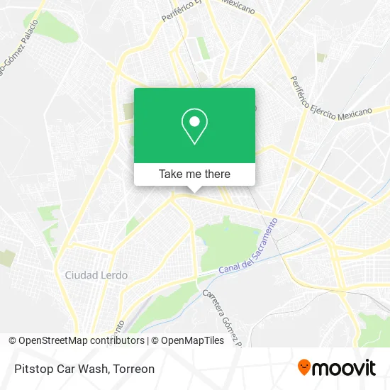 Pitstop Car Wash map