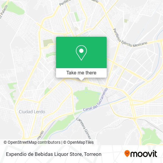 Expendio de Bebidas Liquor Store map