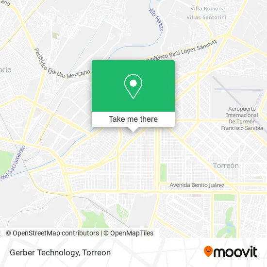 Gerber Technology map