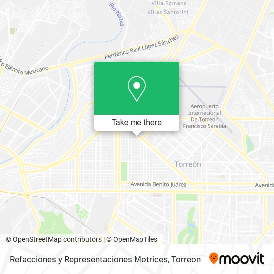 Refacciones y Representaciones Motrices map