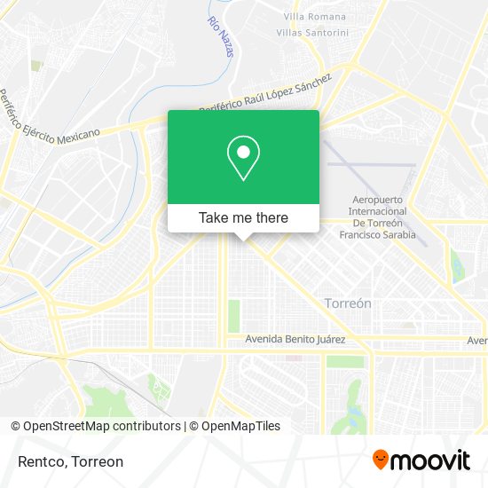 Rentco map