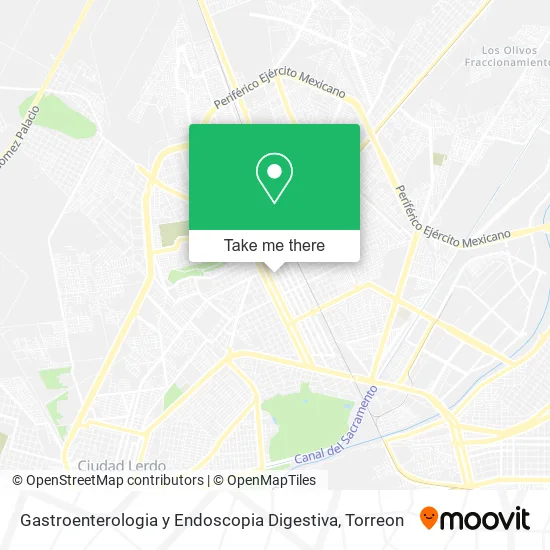 Gastroenterologia y Endoscopia Digestiva map