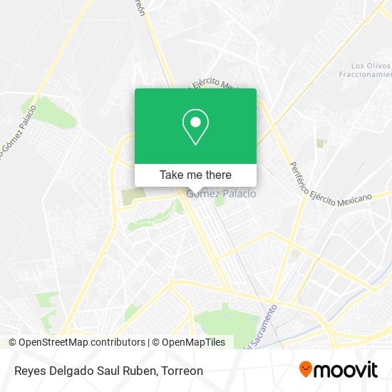 Mapa de Reyes Delgado Saul Ruben