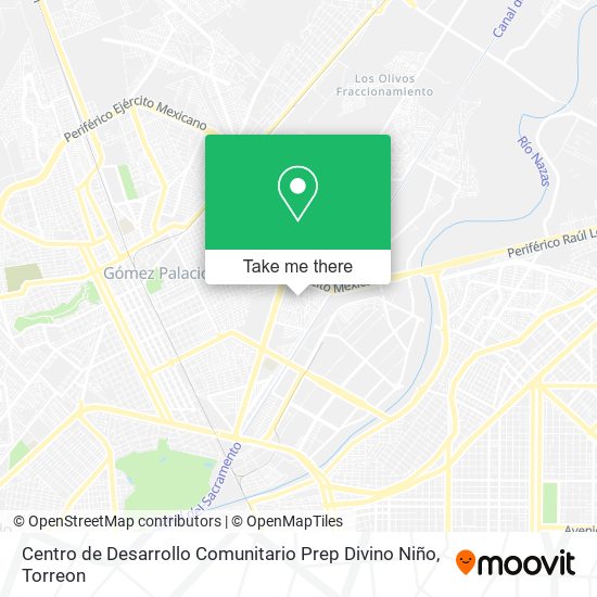 Centro de Desarrollo Comunitario Prep Divino Niño map