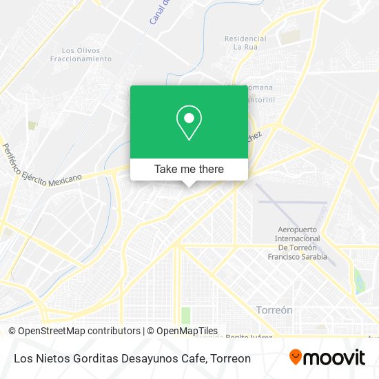 Mapa de Los Nietos Gorditas Desayunos Cafe
