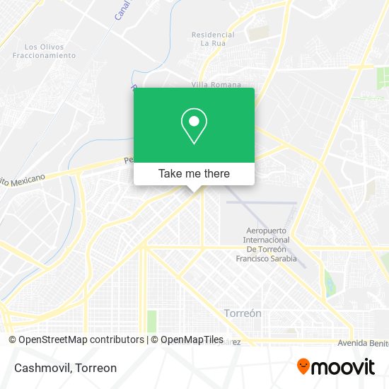 Mapa de Cashmovil