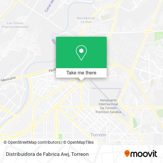 Distribuidora de Fabrica Awj map