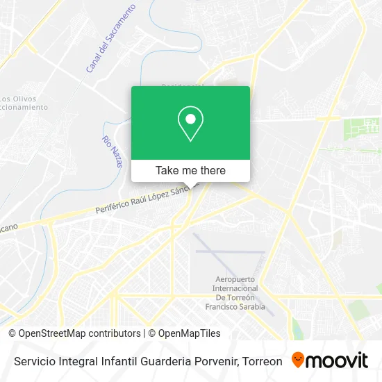 Servicio Integral Infantil Guarderia Porvenir map