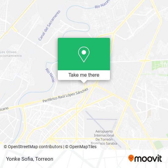 Yonke Sofia map