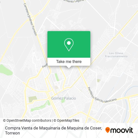 Compra Venta de Maquinaria de Maquina de Coser map