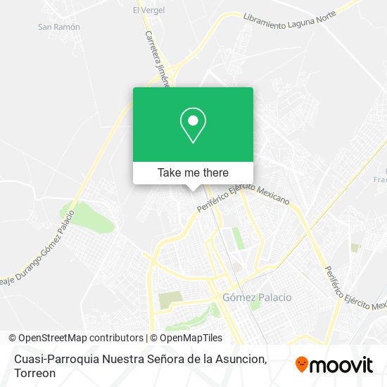 Cuasi-Parroquia Nuestra Señora de la Asuncion map
