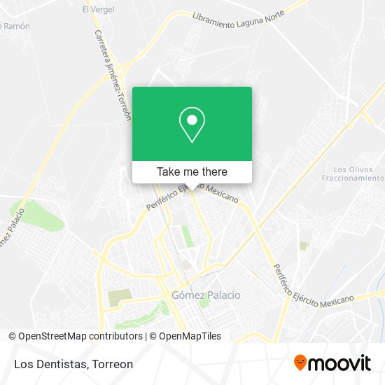 Mapa de Los Dentistas