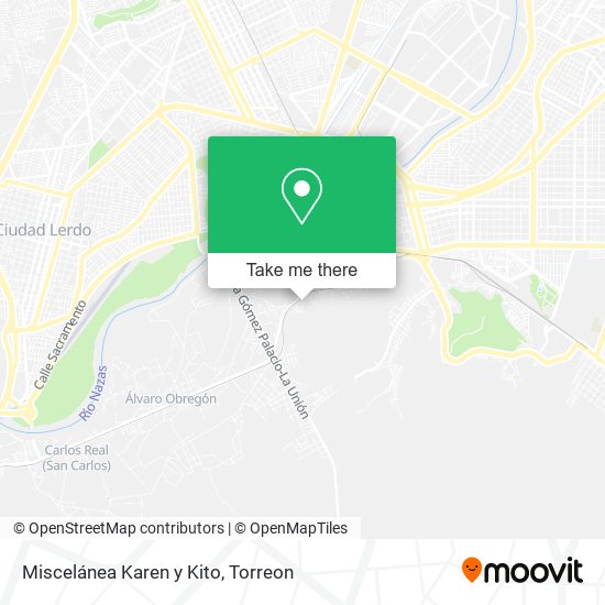 Miscelánea Karen y Kito map