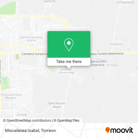 Miscelánea Isabel map
