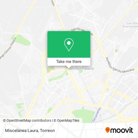 Miscelánea Laura map