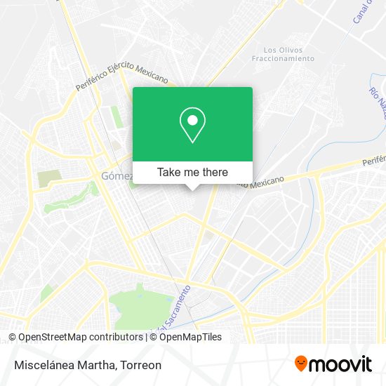 Miscelánea Martha map
